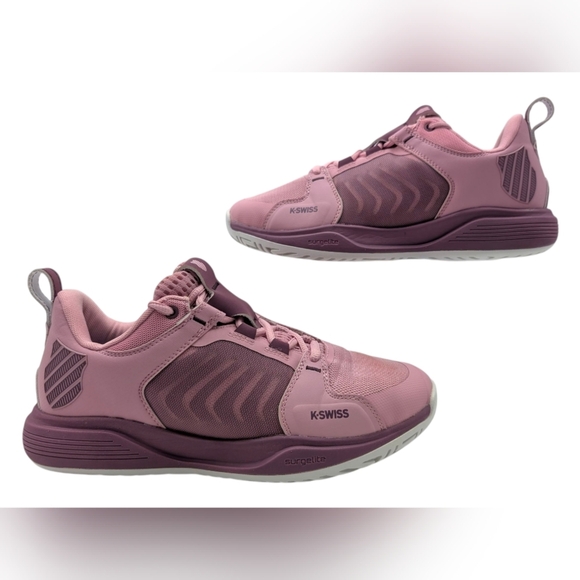 K-Swiss Women’s Size 9.5 Pink Athletic Training Sneakers Lace-Up Cushioned Sole - Picture 5 of 14